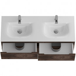 BelBagno Тумба с раковиной Etna 120 с 4 ящиками подвесная Rovere Moro