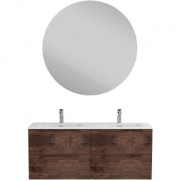 BelBagno Тумба с раковиной Etna 120 с 4 ящиками подвесная Rovere Moro