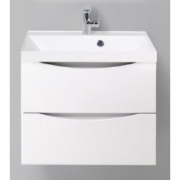 BelBagno Тумба с раковиной MARINO 600 Bianco Lucido