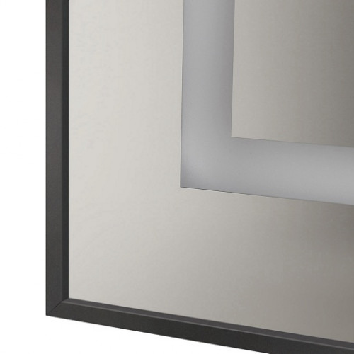 BelBagno Зеркало SPC-KRAFT-1400-800-SENS-NERO