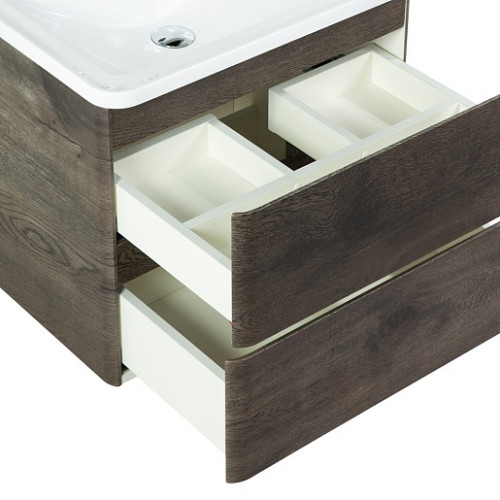 BelBagno Тумба с раковиной Albano 60 подвесная Rovere Nature Grigio