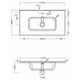 BelBagno Тумба с раковиной Kraft 39 70 напольная Bianco Opaco