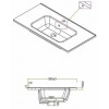 BelBagno Тумба с раковиной Kraft 39 70 напольная Bianco Opaco