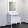 Comforty Зеркало Лувр 80 белое матовое