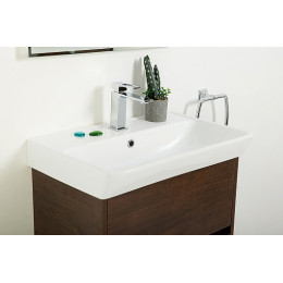 BelBagno Тумба с раковиной Neon 50 с 2 ящиками подвесная Rovere Scuro