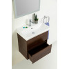BelBagno Тумба с раковиной Neon 50 с 2 ящиками подвесная Rovere Scuro
