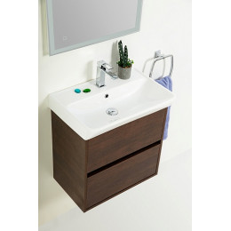 BelBagno Тумба с раковиной Neon 50 с 2 ящиками подвесная Rovere Scuro