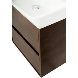 BelBagno Тумба с раковиной Neon 50 с 2 ящиками подвесная Rovere Scuro