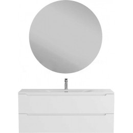 BelBagno Тумба с раковиной Etna 120 подвесная Bianco Lucido с раковиной BB-8099-120