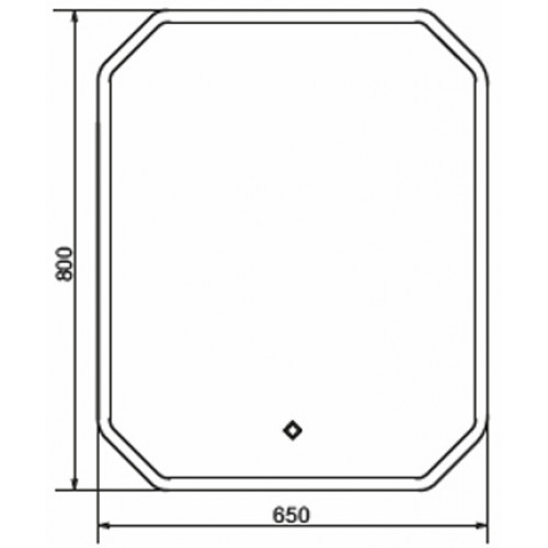 Comforty Зеркало Колеус 65