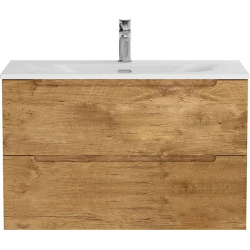 BelBagno Тумба с раковиной Etna 90 подвесная Rovere Nature с раковиной BB-8099-90