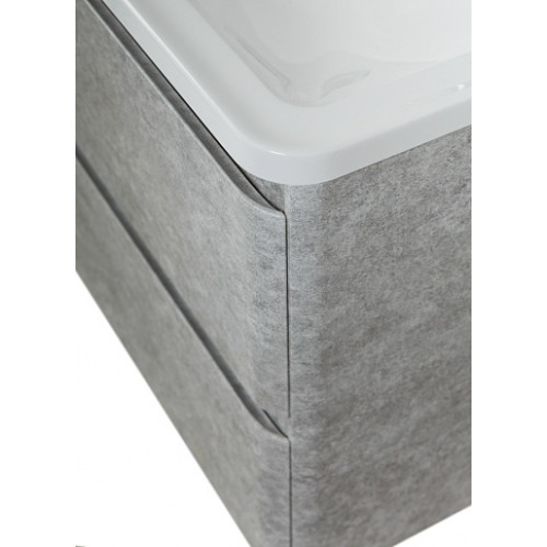 BelBagno Тумба с раковиной Albano 80 подвесная Cemento Verona Grigio