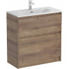 BelBagno Тумба с раковиной Kraft 39 80 напольная Rovere Tabacco с раковиной BB-8099-3-80