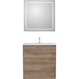 BelBagno Тумба с раковиной Kraft 39 80 напольная Rovere Tabacco с раковиной BB-8099-3-80