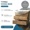 Vigo Тумба с раковиной Wing 600-0-2 подвесная дуб золотой