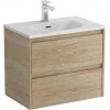 BelBagno Тумба с раковиной Kraft 39 70 подвесная Rovere Nebrasca Nature с раковиной BB-8099-3-70