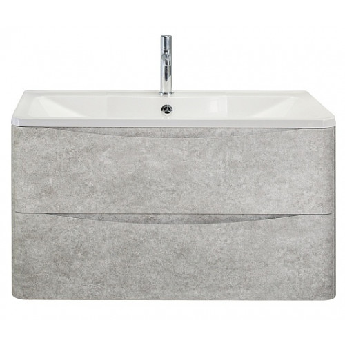 BelBagno Тумба с раковиной Acqua 80 подвесная Cemento Verona Grigio