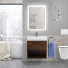BelBagno Тумба с раковиной Neon 60 подвесная Rovere Scuro