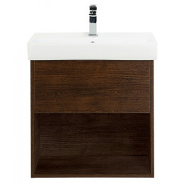 BelBagno Тумба с раковиной Neon 60 подвесная Rovere Scuro