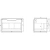 Dreja Тумба для умывальника Tiny 60