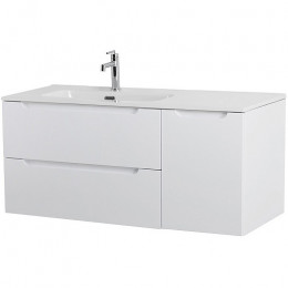 BelBagno Мебель для ванной Etna 120 L подвесная Bianco Lucido