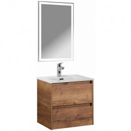 BelBagno Тумба с раковиной Kraft 50 подвесная Rovere tabacco