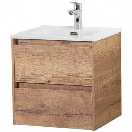 BelBagno Тумба с раковиной Kraft 50 подвесная Rovere tabacco