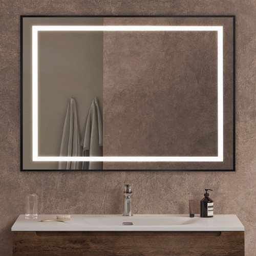 BelBagno Зеркало SPC-KRAFT-1000-800-SENS-NERO
