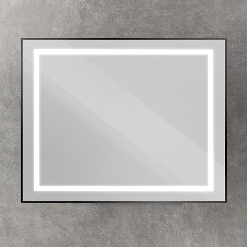 BelBagno Зеркало SPC-KRAFT-1000-800-SENS-NERO