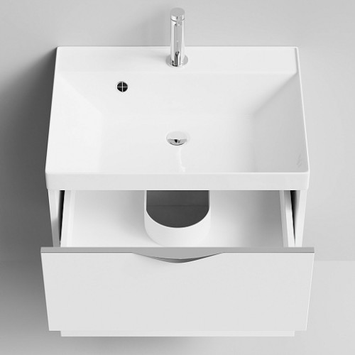 Водолей Тумба с раковиной Марко 60 белая