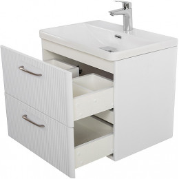 BelBagno Тумба с раковиной Due 50 подвесная Bianco Lucido