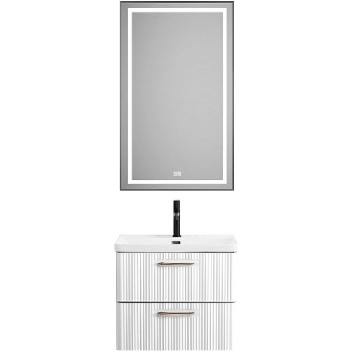BelBagno Тумба с раковиной Due 50 подвесная Bianco Lucido