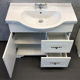 Comforty Тумба с раковиной Севилья 85 слоновая кость