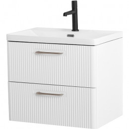 BelBagno Тумба с раковиной Due 50 подвесная Bianco Lucido