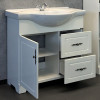 Comforty Тумба с раковиной Севилья 85 слоновая кость