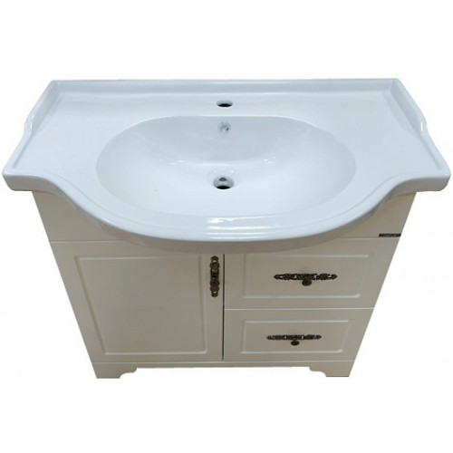 Comforty Тумба с раковиной Севилья 85 слоновая кость