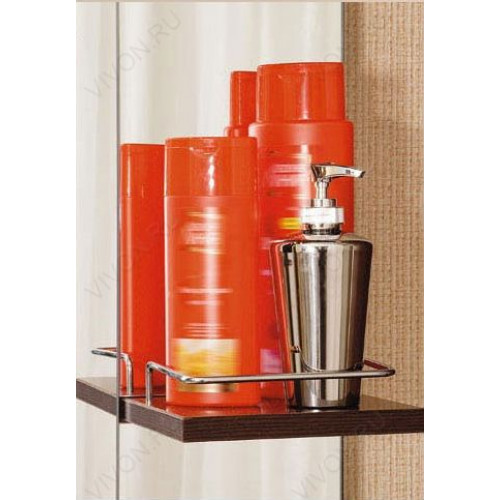 Бриклаер Зеркальный шкаф Бали 90 L венге