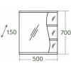 СанТа Зеркальный шкаф Волна 50 L