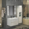 Comforty Мебель для ванной Женева 90 подвесная дуб белый