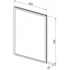 Aquanet Зеркало Оптима 50x75