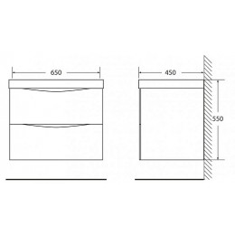 BelBagno Мебель для ванной MARINO 650 Rovere Grigio