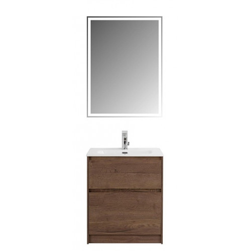 BelBagno Тумба с раковиной Kraft 60 напольная Rovere Tabacco с раковиной BB600ETL