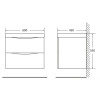 BelBagno Тумба с раковиной MARINO 600 Rovere Grigio