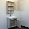 Comforty Зеркальный шкаф Вена 55 дуб дымчатый