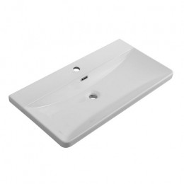BelBagno Тумба с раковиной Due 80 подвесная Bianco Lucido
