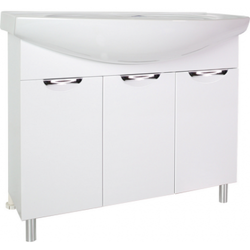 ASB-Mebel Мебель для ванной Мессина 100/3 белая