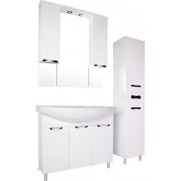 ASB-Mebel Мебель для ванной Мессина 100/3 белая