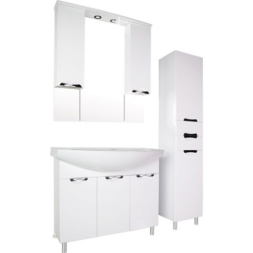 ASB-Mebel Мебель для ванной Мессина 100/3 белая