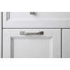 ASB-Woodline Мебель для ванной Гранда 85, белый (патина серебро), массив ясеня