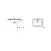 BelBagno Тумба с раковиной Albano-Cer 60 подвесная Rovere Vintage Bianco